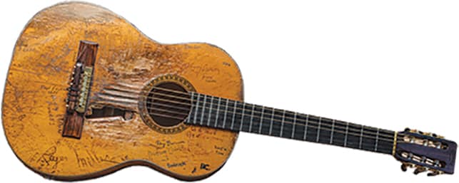 Buying your first guitar - Red Pelican Music - Willie Nelson's Guitar